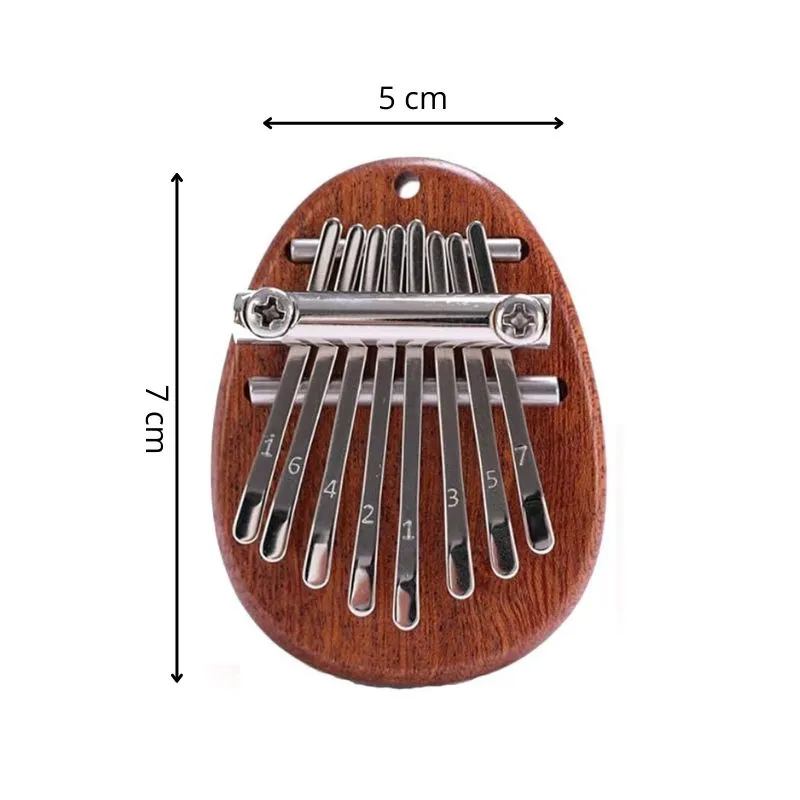 Instrument Muzical Mini Kalimba cu 8 Note [9]