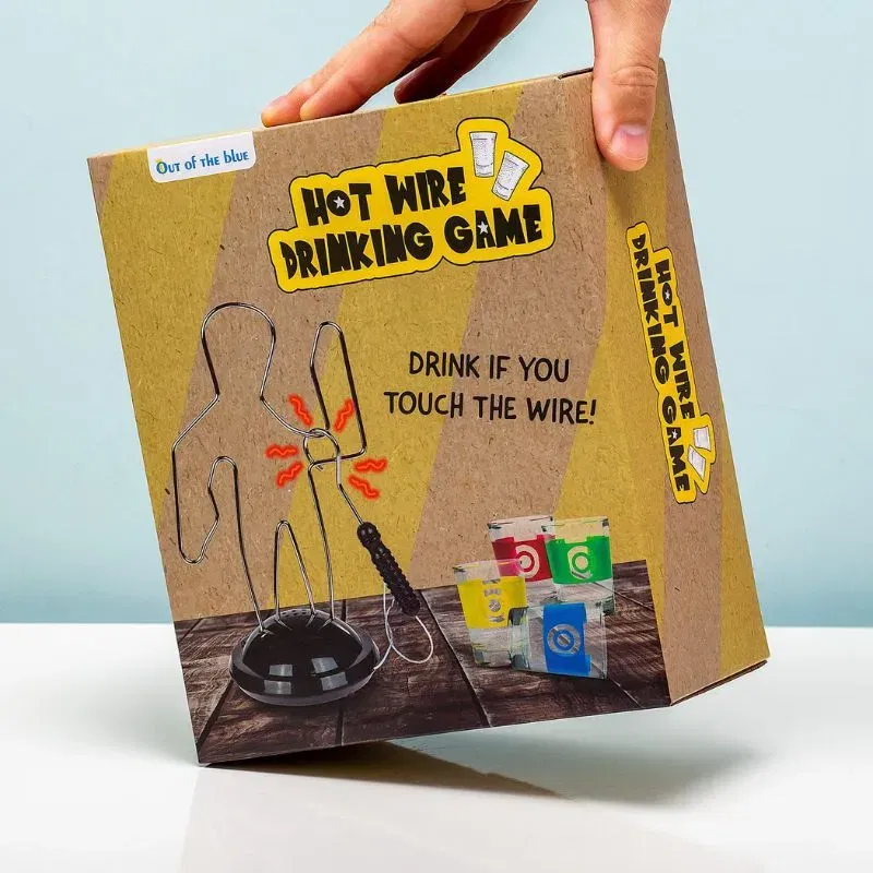 Joc de baut cu 4 pahare Hot Wire [5]