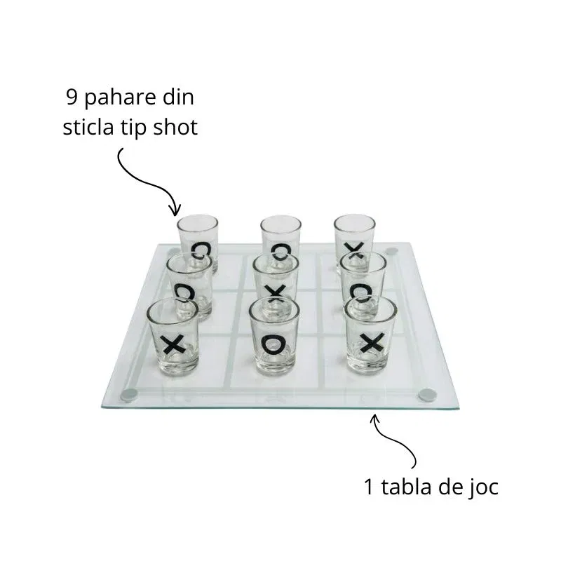 Joc de baut X si 0 cu shoturi [10]