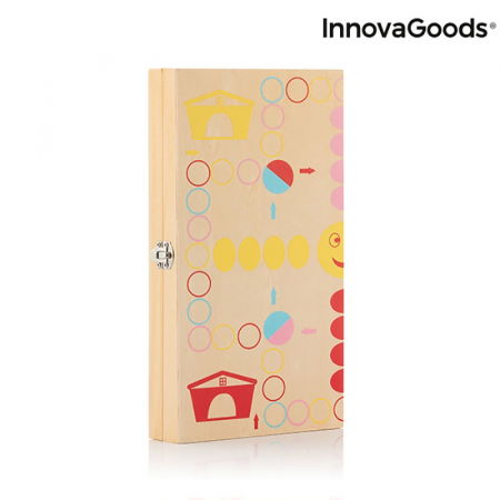 Joc din lemn educativ Pake Animals, 18 piese [7]