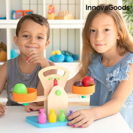 Cadouri Baieti - Joc educativ Cantar din lemn, 9 piese