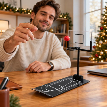 Cadouri Pentru Secret Santa - Joc mini baschet birou