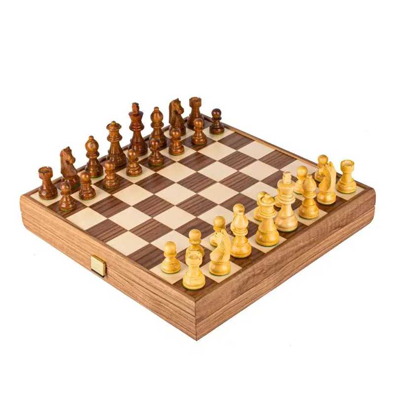 Joc sah cu piese Staunton caseta 40x40cm Nuc [1]