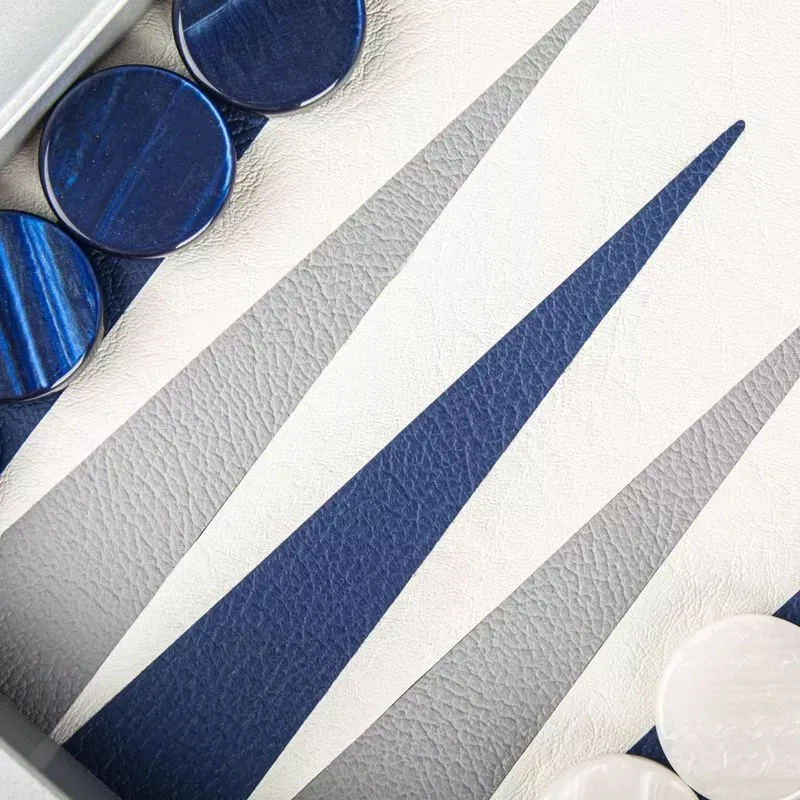 Joc table backgammon Design Navy Blue 48x30cm [1]