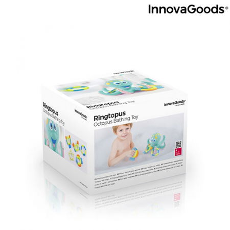 Jucarie de baie Caracatita cu inele Ringtopus [8]