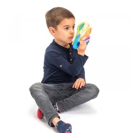 Jucarie din lemn premium Paunul colorat [1]