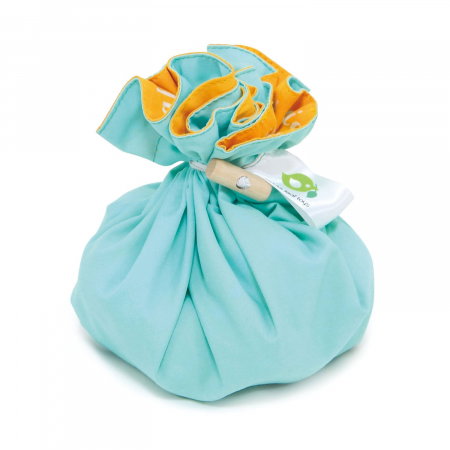 Jucarie din lemn premium Traistuta cu Povesti din Safari, 16 piese [2]