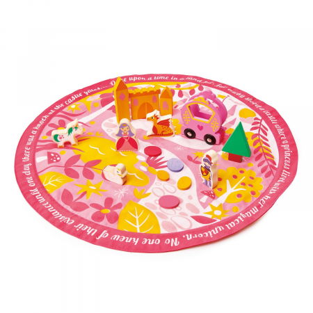 Jucarie din lemn premium Traistuta cu Povesti Fermecate, 16 piese [1]