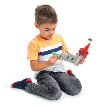 Jucarii din lemn Castelul Lupilor, set cu 40 piese [0]