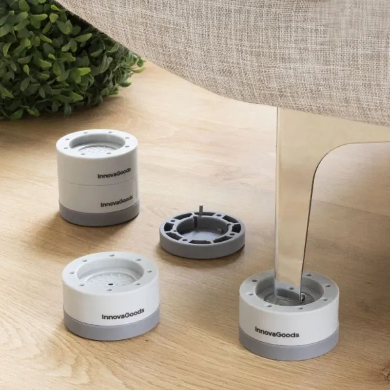 Kit 4 Picioruse Anti-vibraÈ›ii Stivuibile [5]