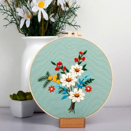 Kit Broderie DIY, Buchet de flori [0]