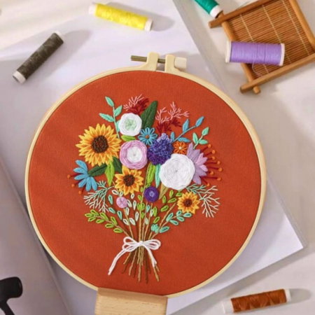 Kit Broderie DIY, Buchet de Flori, Bucurie [3]