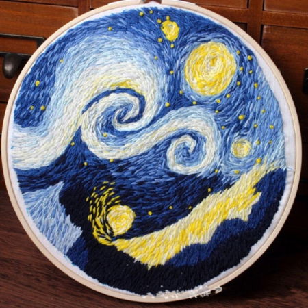 Kit Broderie DIY, Cosmos [7]