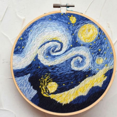 Kit Broderie DIY, Cosmos [2]