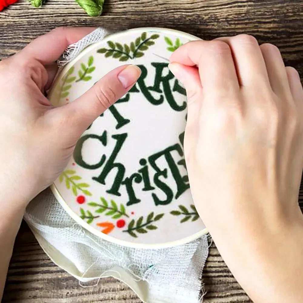 Kit Broderie DIY de Craciun, Merry Christmas [7]