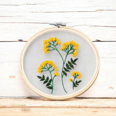 Kit Broderie DIY, Fire de flori [0]