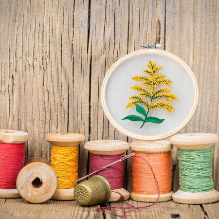 Kit Broderie DIY, Floare Lumina [3]