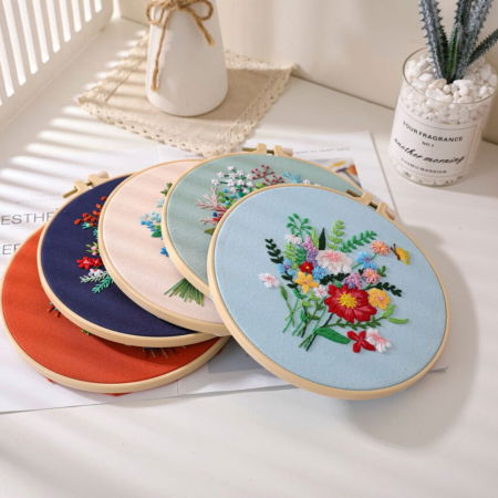 Kit Broderie DIY, Flori - Dans pentru soare [8]