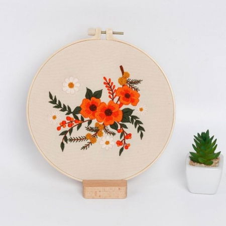 Kit Broderie DIY, Flori delicate [3]