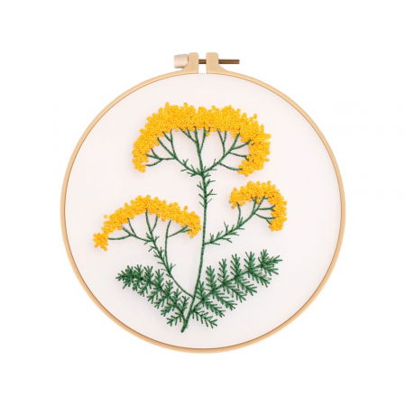 Kit Broderie DIY, Flori galbene [5]