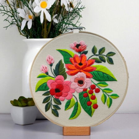 Kit Broderie DIY, Florile iubirii [2]