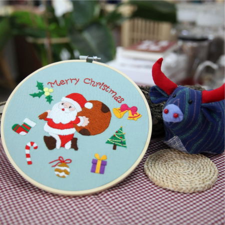 Kit Broderie DIY Mos Craciun [2]