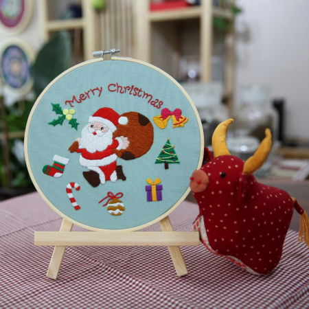 Kit Broderie DIY Mos Craciun [1]