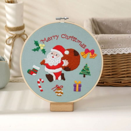 Kit Broderie DIY Mos Craciun [3]