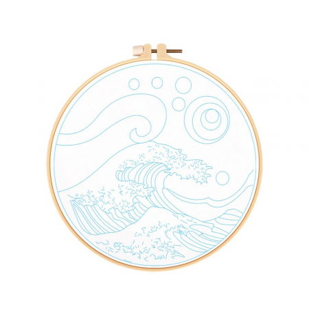 Kit Broderie DIY, Valurile marii [9]