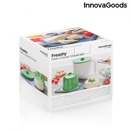 Kit de facut branza, cu matrita, instructiuni si retete, Say Cheese [8]