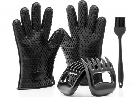 Kit gheare de urs pentru carnuri, cu pensula si manusi [1]