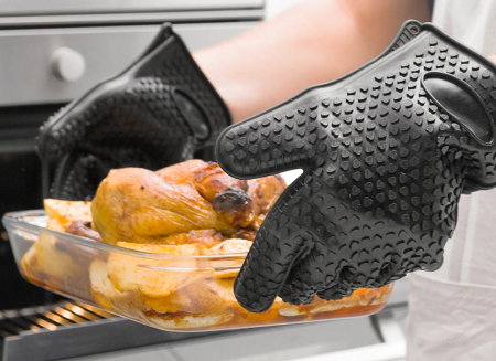 Kit gheare de urs pentru carnuri, cu pensula si manusi [6]