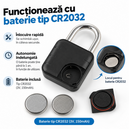 Lacat Smart cu Amprenta [3]