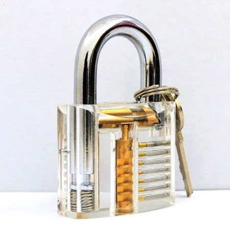 Pentru Copilul din tine - Lacatul transparent, provocare puzzle 3D