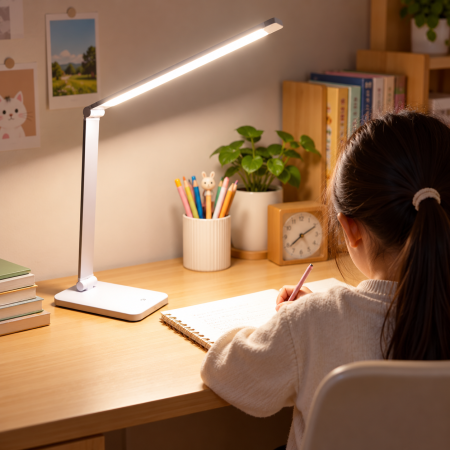 Cadouri pentru Sot - Lampa birou cu lumina reglabila si USB, Eleganta