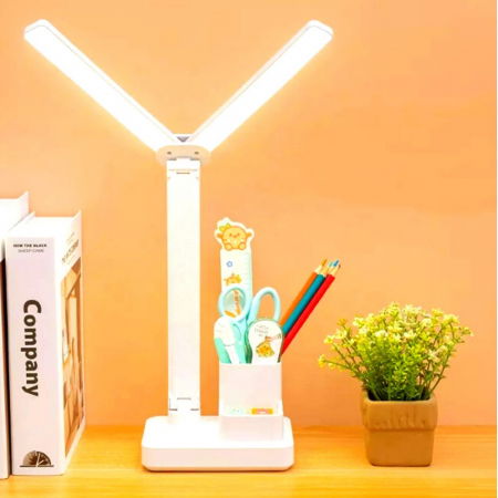 Lampa birou cu suport instrumente de scris, Aripi [2]