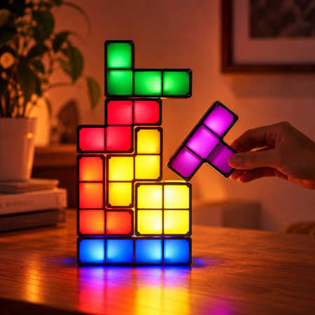 Pentru Copilul din tine - Lampa cu LED-uri in Forme Colorate