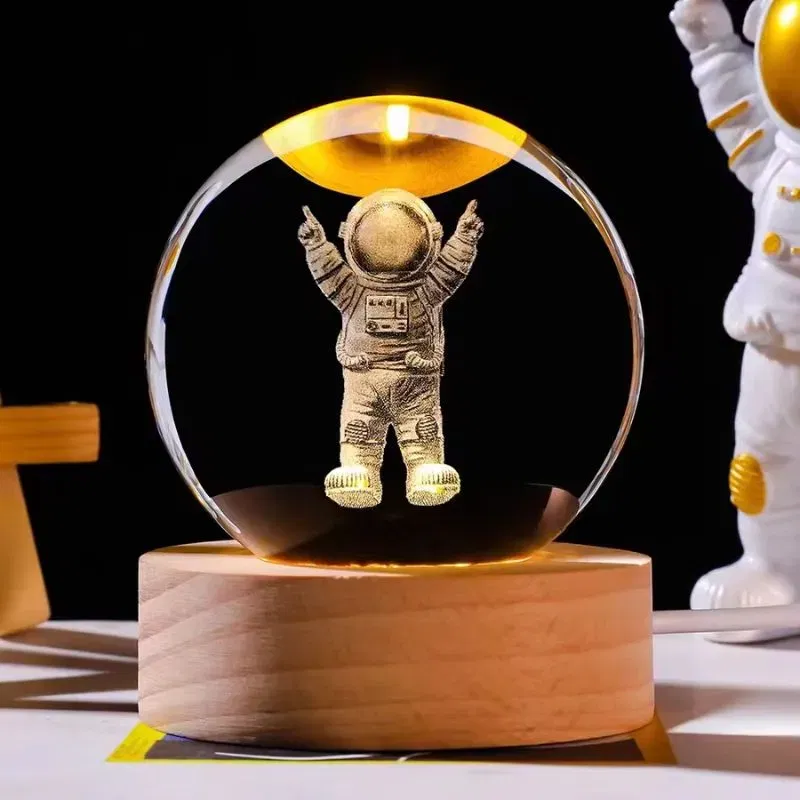 Lampa Glob de Cristal Astronaut [4]