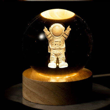 Lampa Glob de Cristal Astronaut [5]