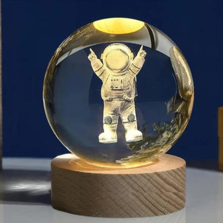 Lampa Glob de Cristal Astronaut [6]