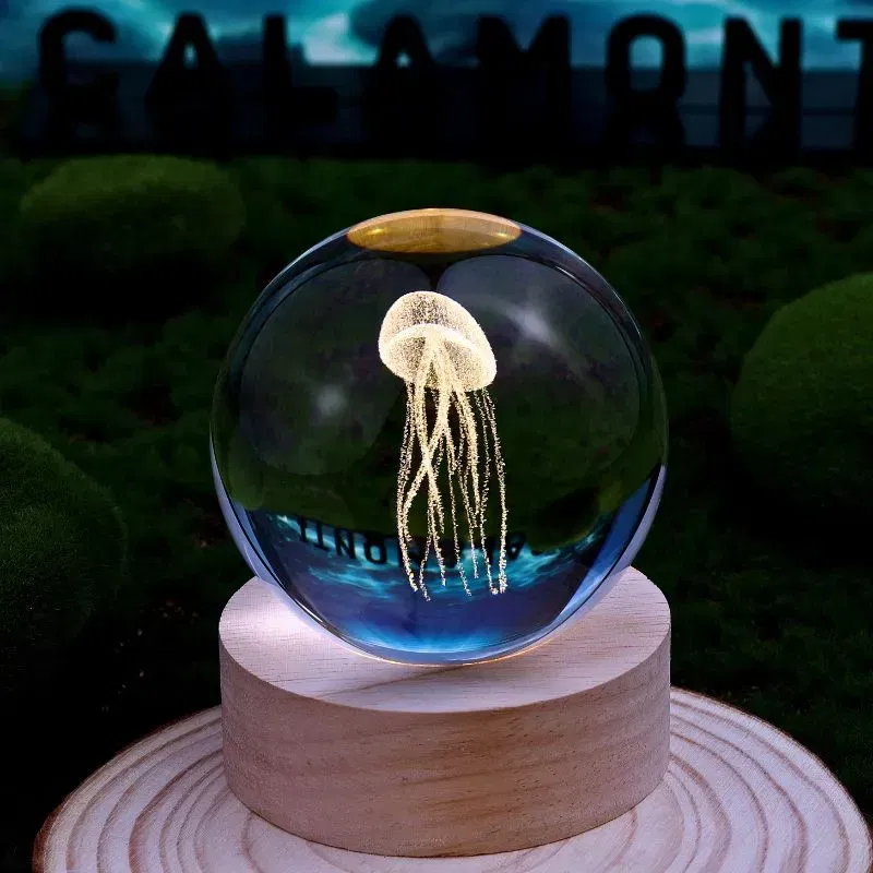 Lampa Glob de Cristal cu Meduze [1]