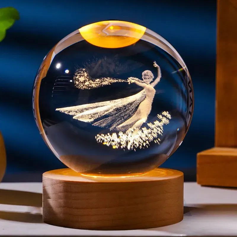 Lampa Glob de Cristal Zana Dansatoare [1]