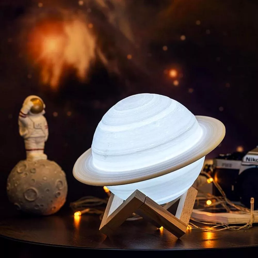Lampa LED 3D, Saturn XL, 15cm, Steaua lui Ninib [1]