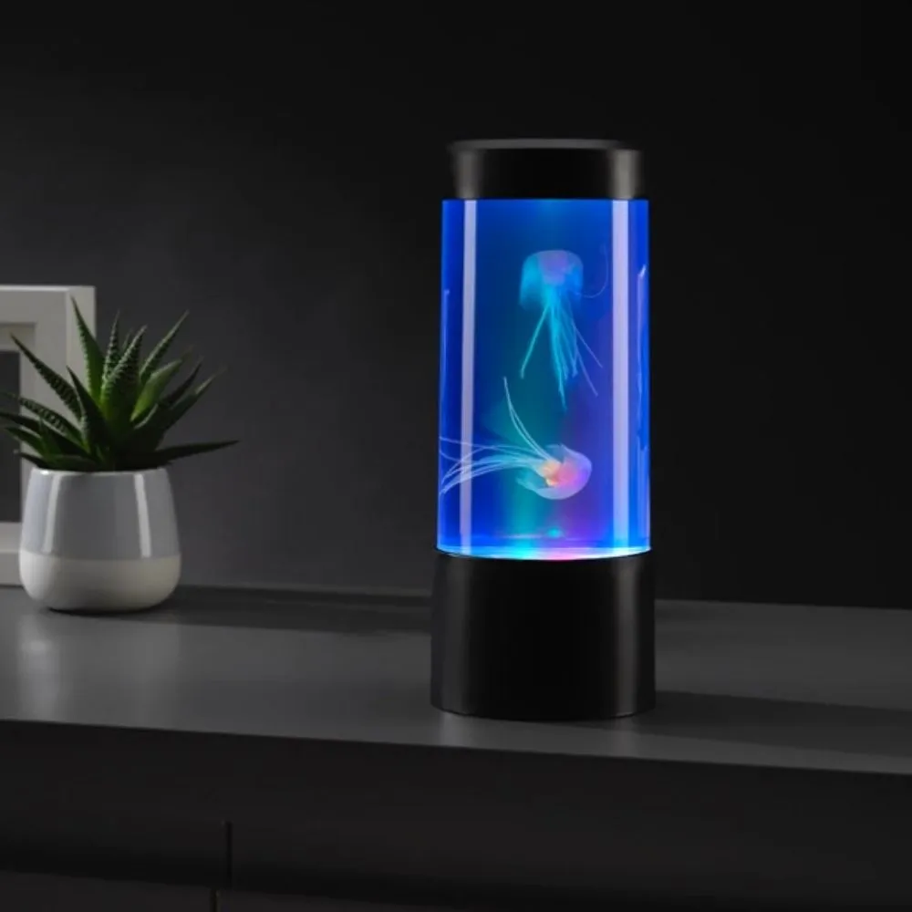 Cadouri de Casa Noua - Lampa led acvariu cu meduze