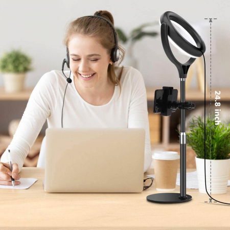 Lampa LED Make-up Profesionala BlitzWof BW-SL4, 64 leduri cu lumina rece/ calda [2]