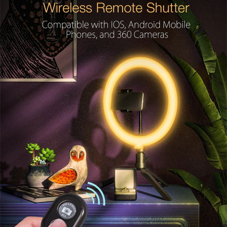 Lampa LED Make up Profesionala BlitzWof BW-SL5 RGB, 120 Leduri, 10 culori, trepied [4]