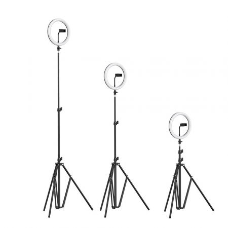 Lampa led makeup profesionala, Ring Light cu 120 leduri lumina rece si calda [11]