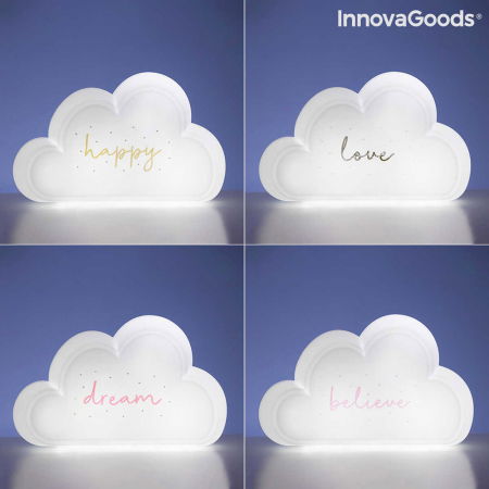 Lampa proiector curcubeu Happy Cloud [8]