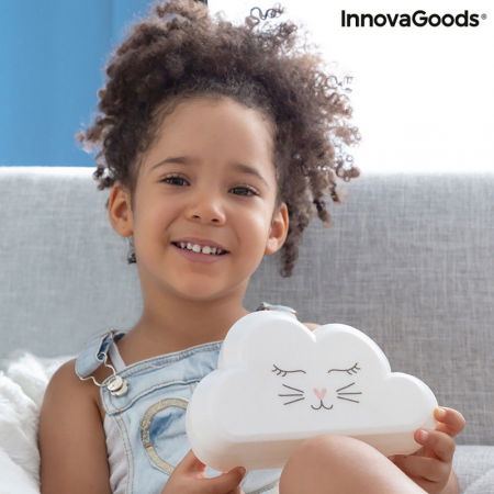 Lampa proiector curcubeu Happy Cloud [2]