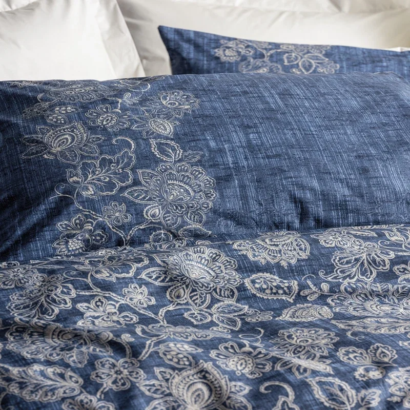 Lenjerie pat single, bumbac ranforce, bej, 160x220 cm, o husa de perna [1]